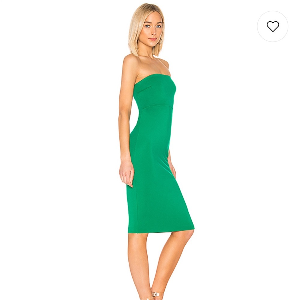 Revolve NBD Lost Paradise Midi Dress Kelly Green